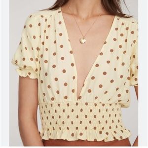 Faithfull the Brand First Light Sunflower Top